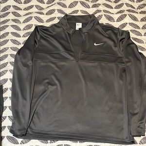 Nike Black Lightweight Quarter-Zip Jacket